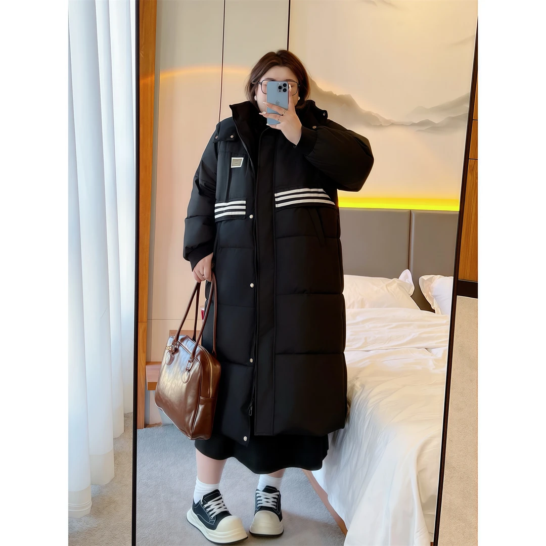 【晓晓家】断码捡漏~白茶日记 / 快速出门公式长款棉服12043花契