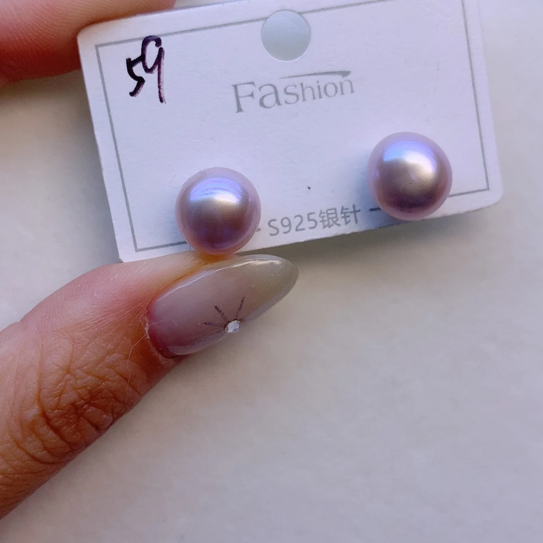 【闪购商品】银S925镶嵌耳饰淡水珍珠