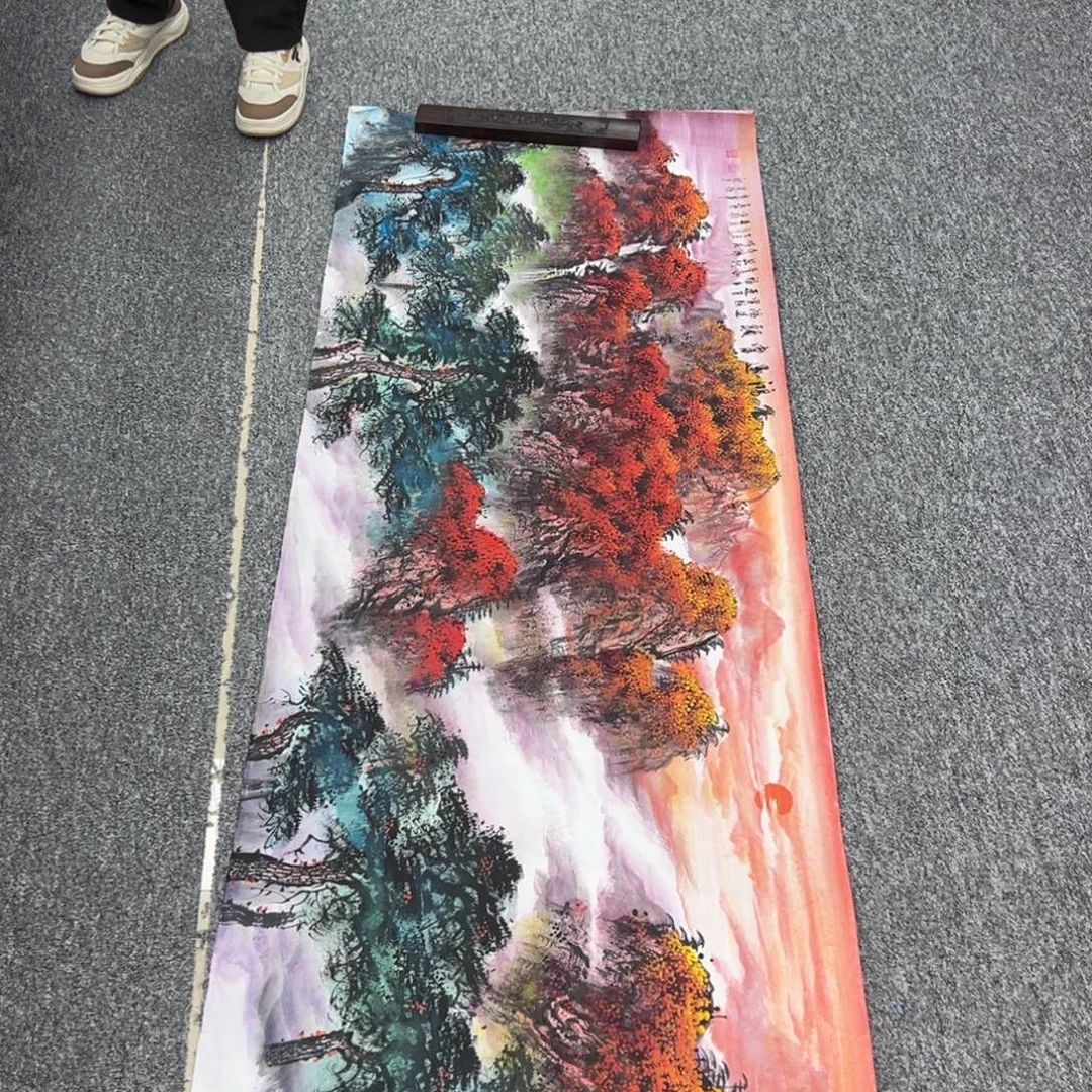 国画纯手绘字画宣纸