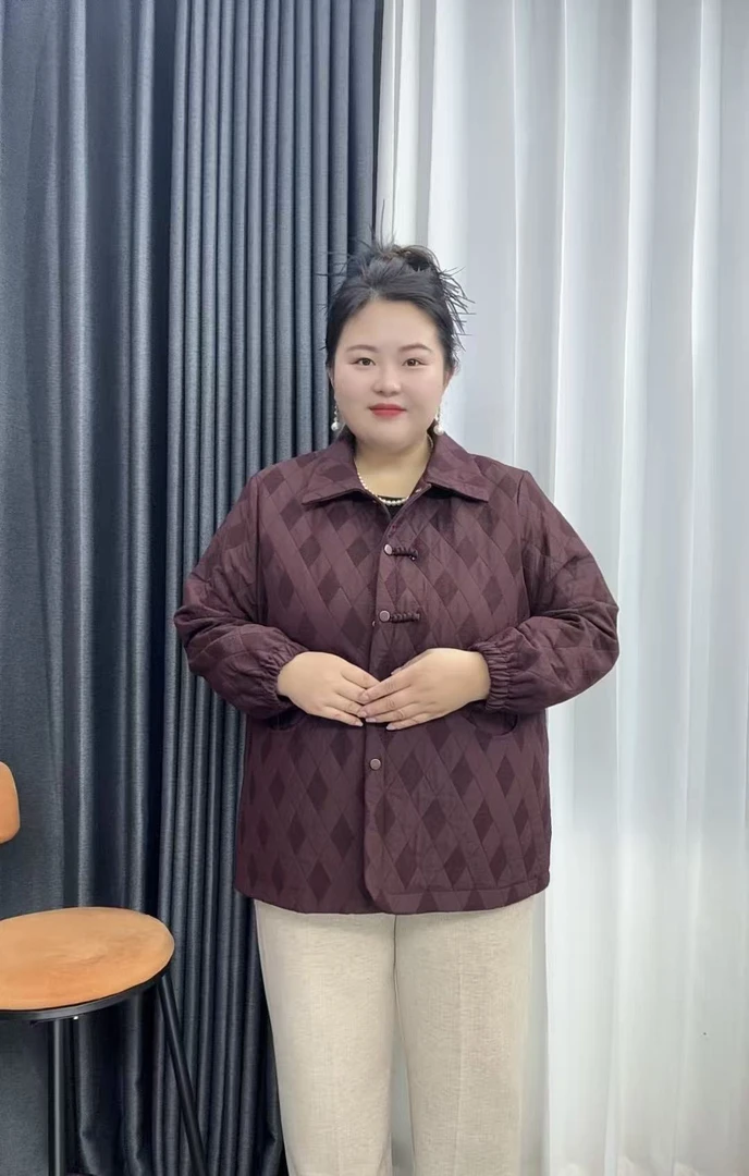 120-240斤秋季厚款风衣加肥加大宽松型胖妈妈洋气女装长袖外套女