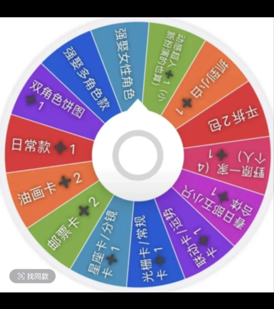 蜡笔小新转盘盲盒（默认带拆）