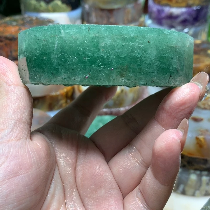 江***姐定制石英质玉定制手镯56