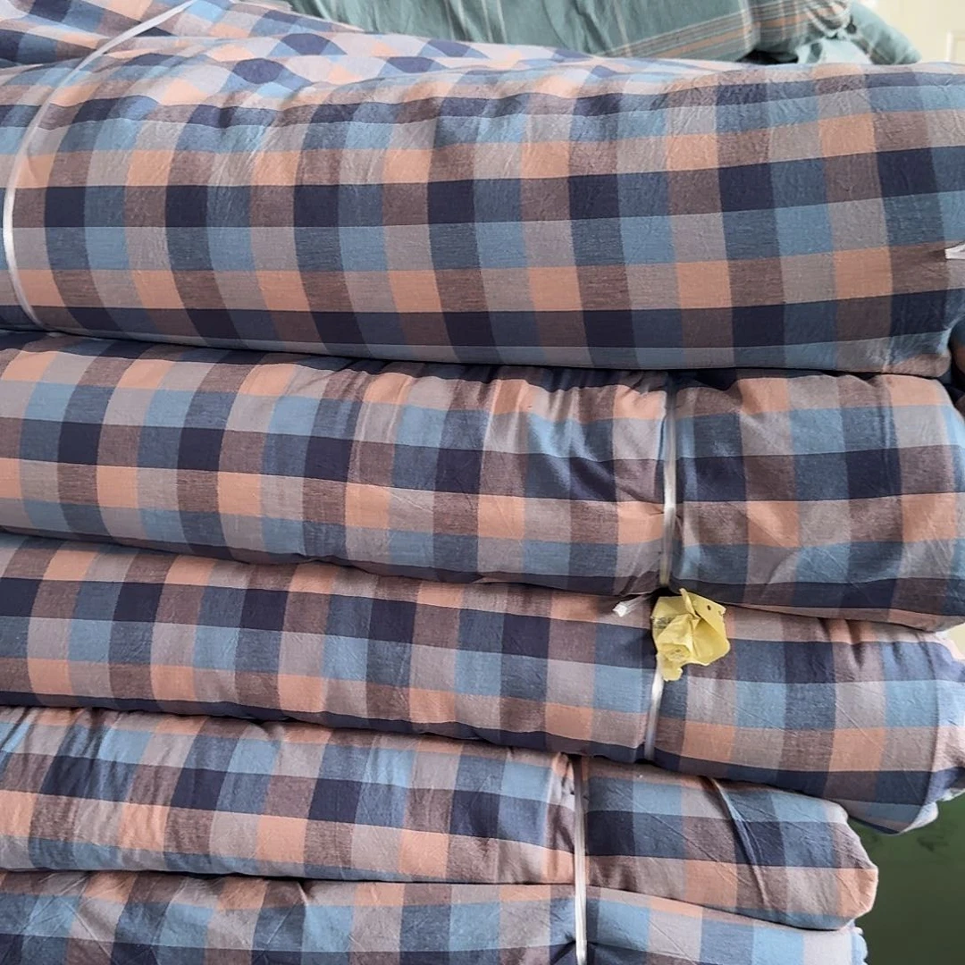 棉6米色织水洗棉纯棉