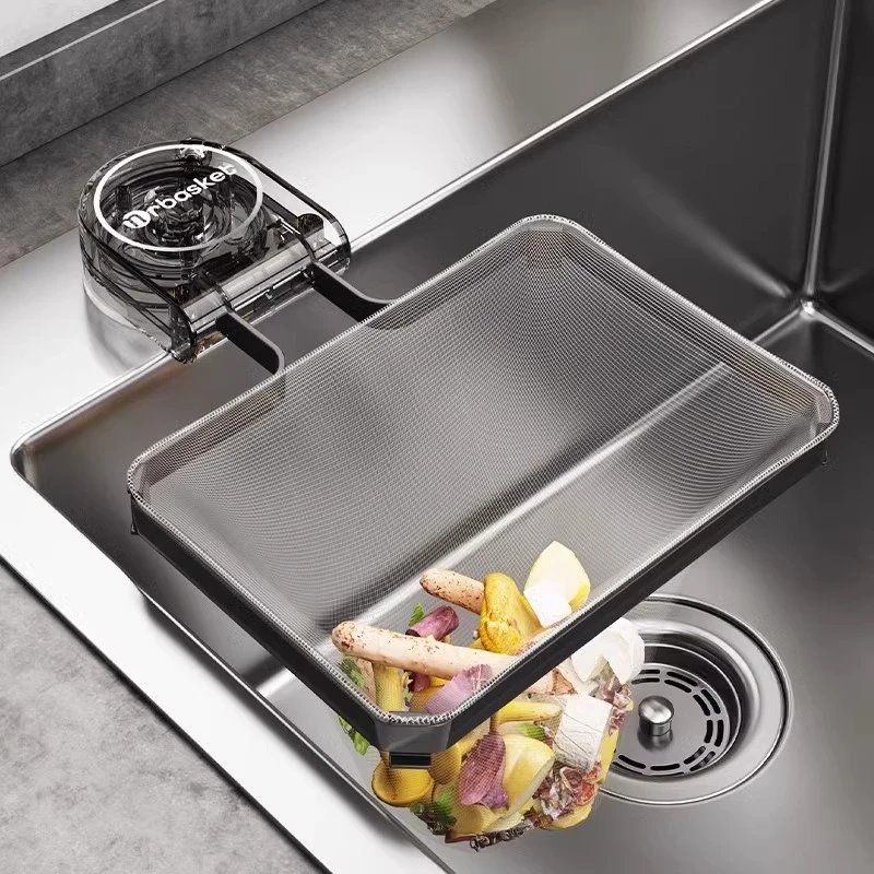 吸盘厨房家用水槽过滤网洗碗池剩菜剩饭残渣垃圾一次性沥水网网架
