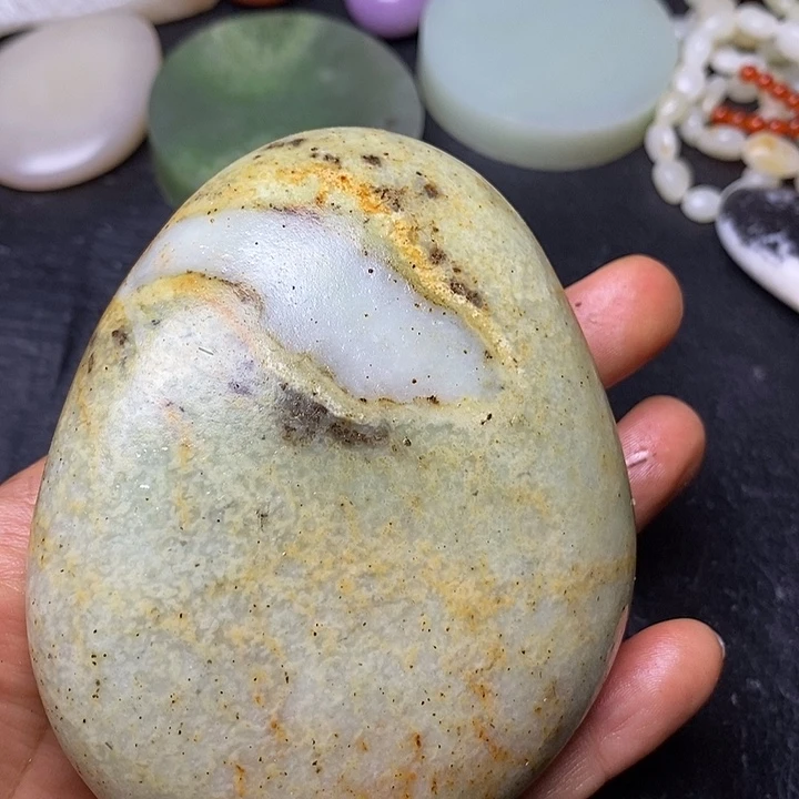 和田玉未镶嵌摆件