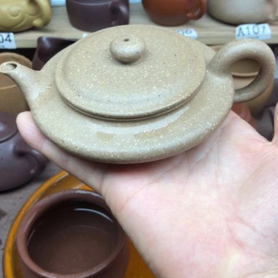 茶壶紫砂青段泥虚遍100豪升左右