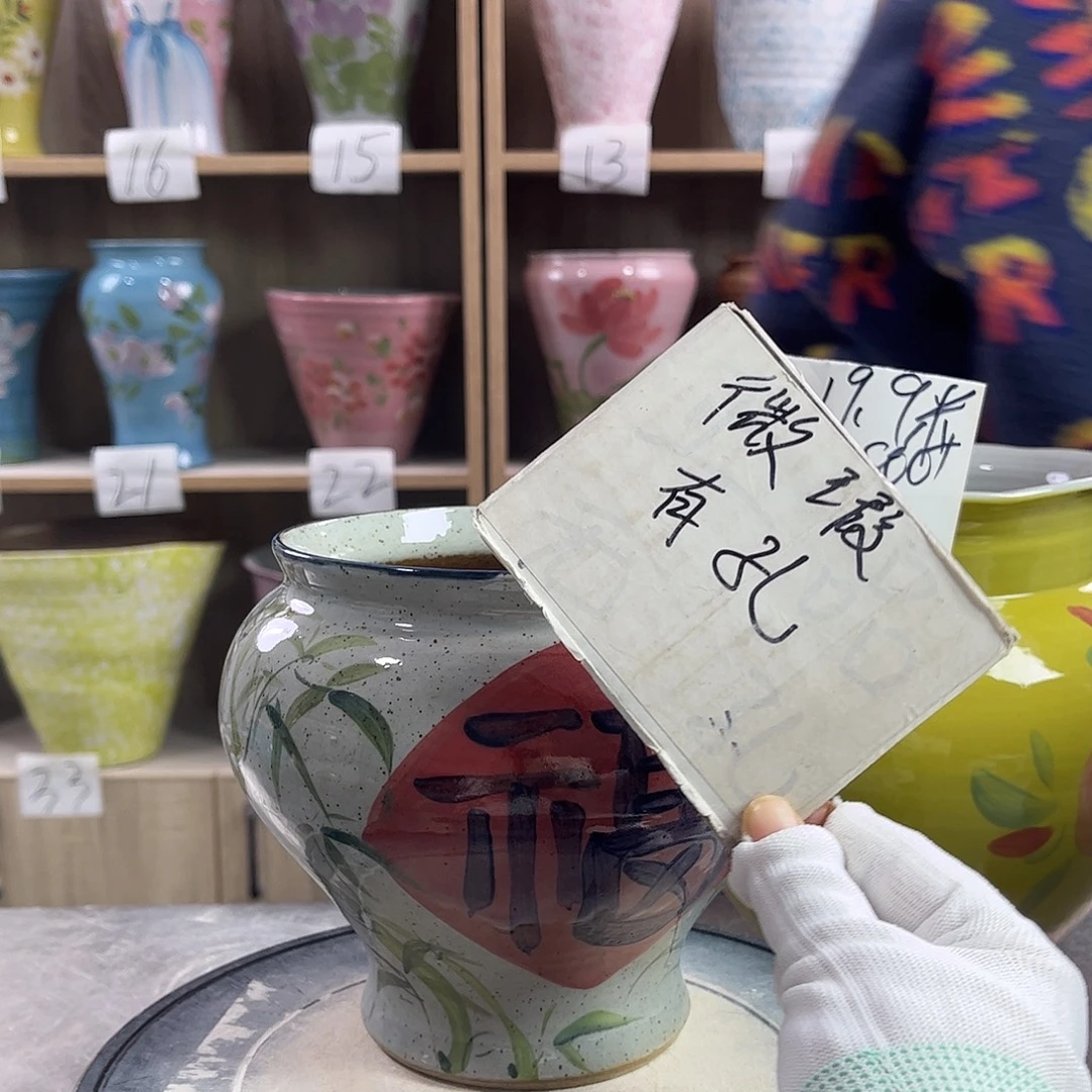 景德镇陶瓷花盆花盆