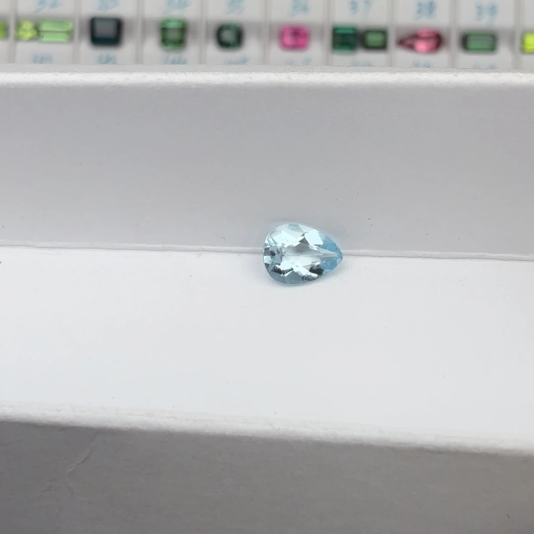 海蓝宝石裸石天然圣玛色0.51克拉