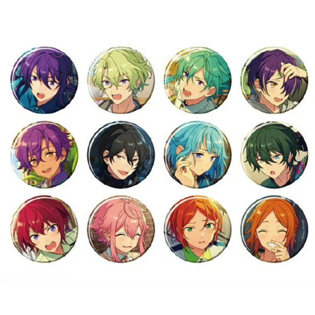 【云】偶像梦幻祭2024徽章6月花前通贩圆形徽章