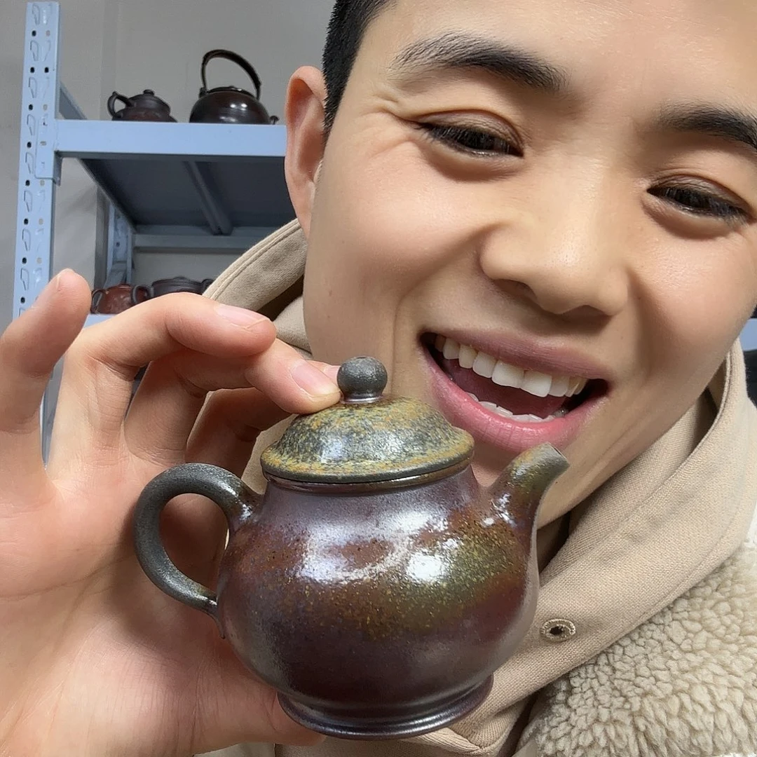 紫砂茶壶民间手艺人全手工制作