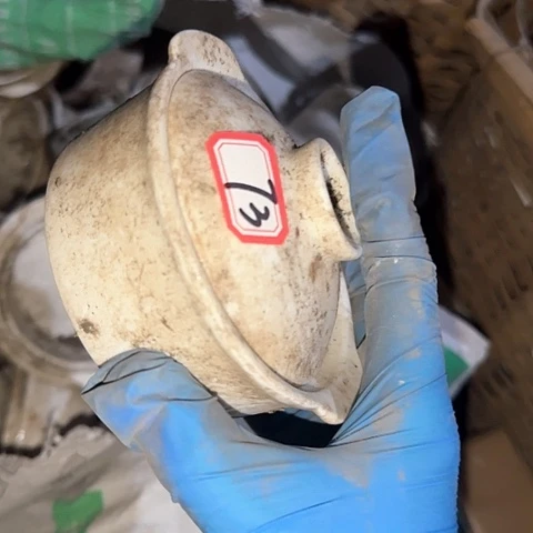 瓷片国营厂库存微瑕10厘米73