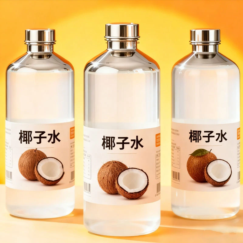 【1250ml*2瓶】正宗100%纯NFC椰子水无菌冷灌纯椰子汁果味植物饮料