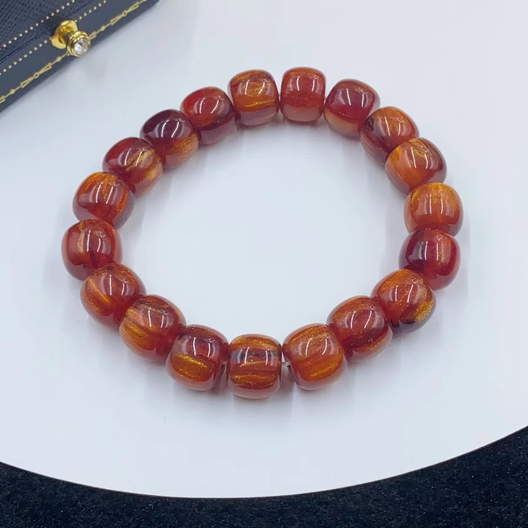 4263  金 丝 血 柳 手串百搭多样性发货