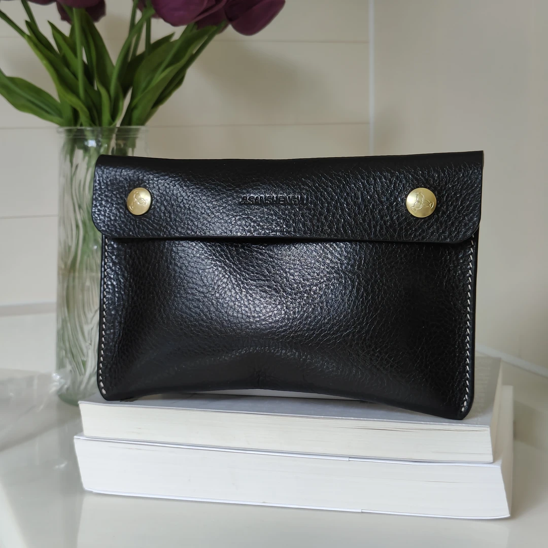 三笙鱼SANSHENGYU 【Mbox工装风手拿包】——手作定制系列