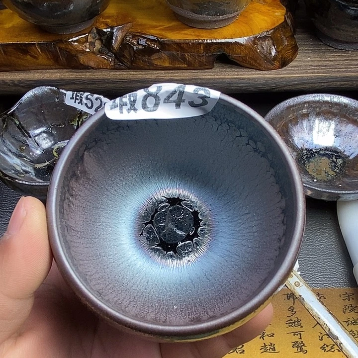 茶盏微瑕建盏主人杯子
