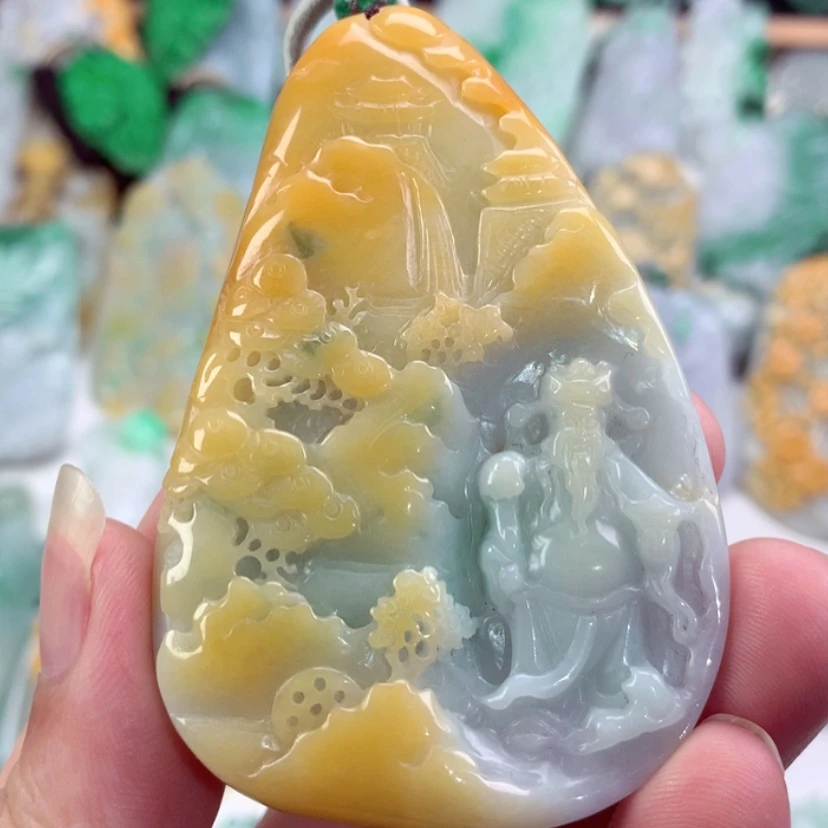 【闪购商品】翡翠未镶嵌吊坠(不含链)