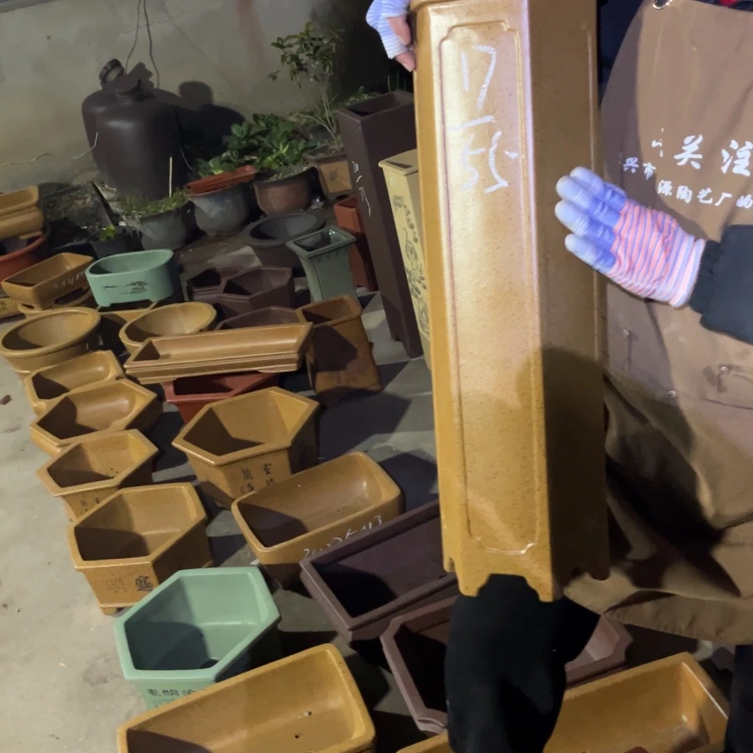 紫砂花盆盆景艺术