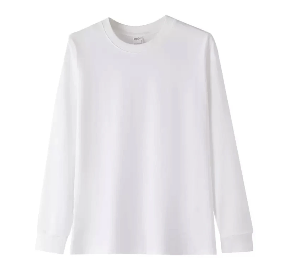 【束口长袖】新款纯棉长袖t百搭宽松时尚休闲净版LY