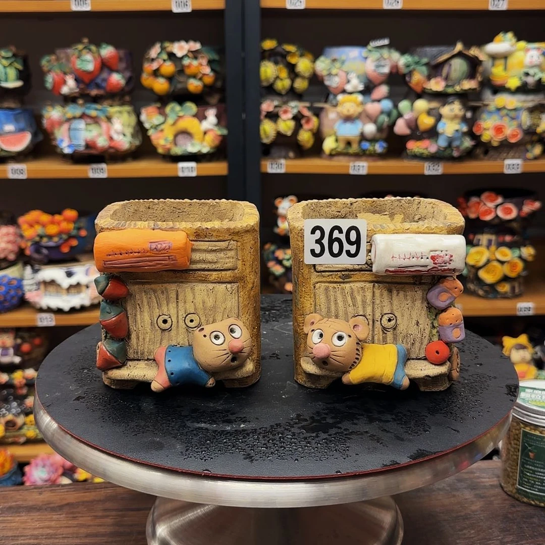 【闪购商品】粗陶手捏