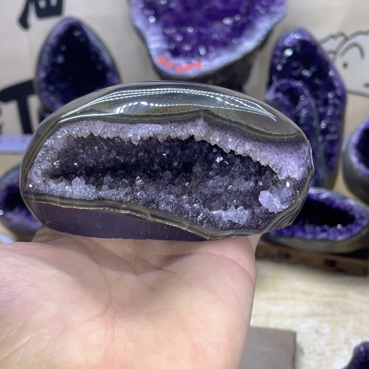 未镶嵌珠宝半成品紫晶