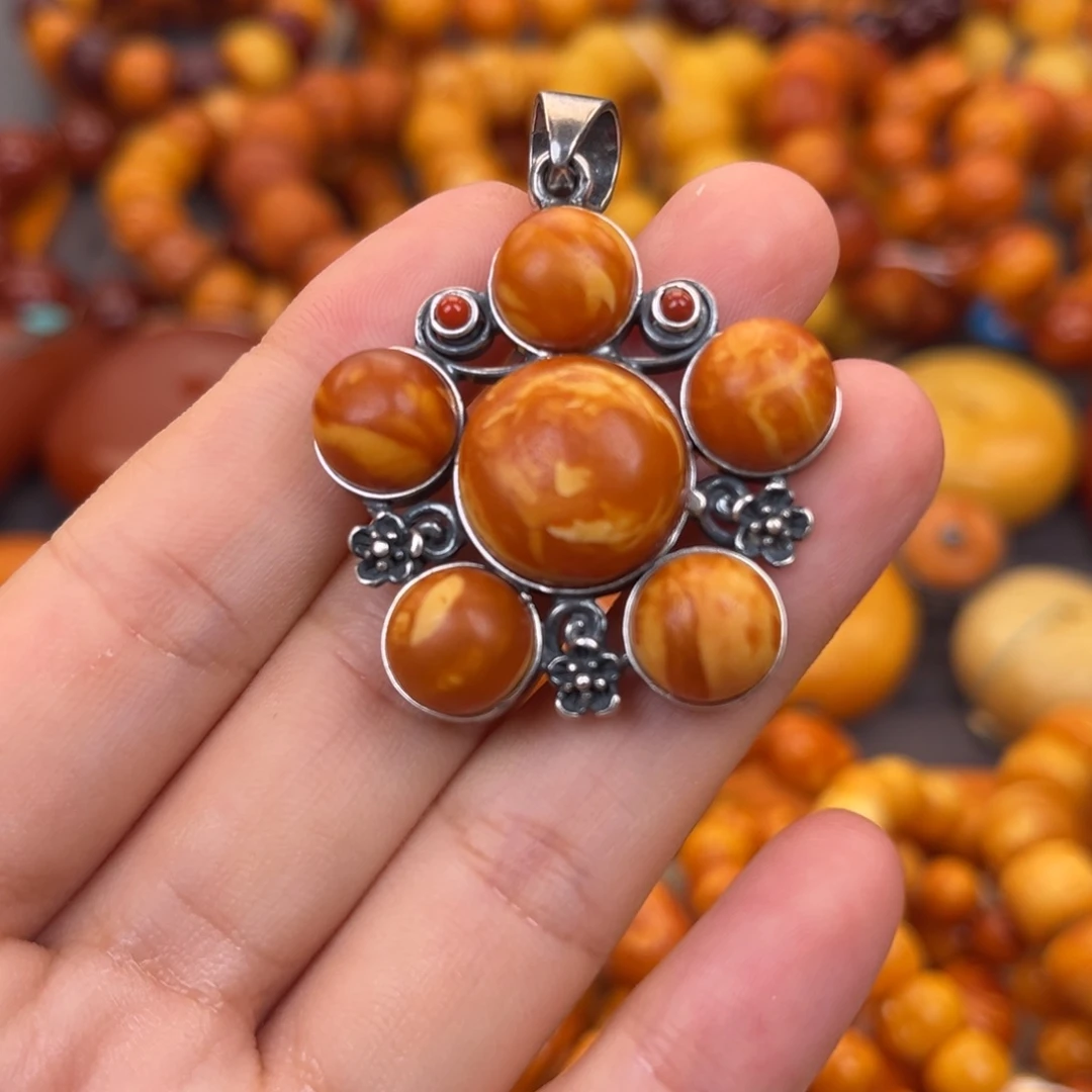 蜜蜡未镶嵌裸石蜜蜡X