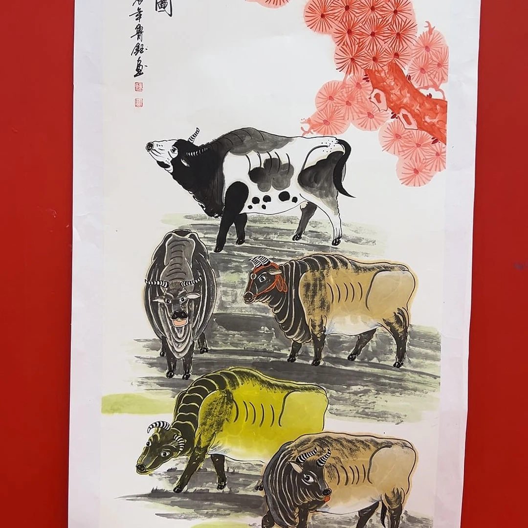 国画画家福利老师作品