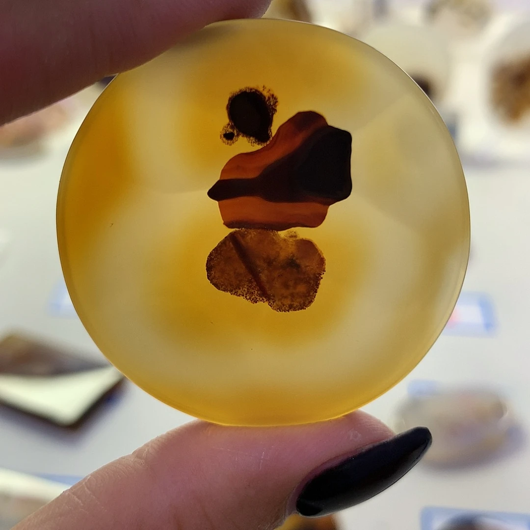 玛瑙/玉髓吊坠(不含链)未镶嵌