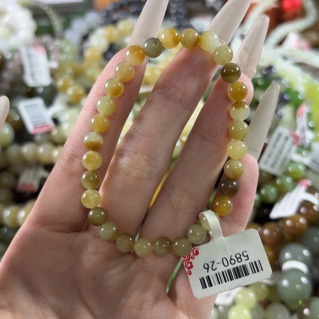 和田玉未镶嵌手链284