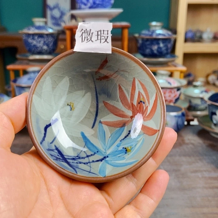 瓷片手工制作工艺精湛等特点