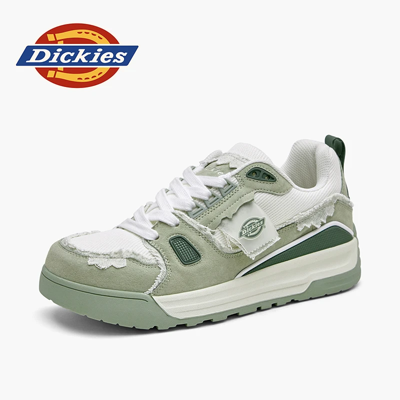 Dickies2025新款薄荷绿板鞋学生鞋透气百搭低帮鞋时尚休闲潮男鞋