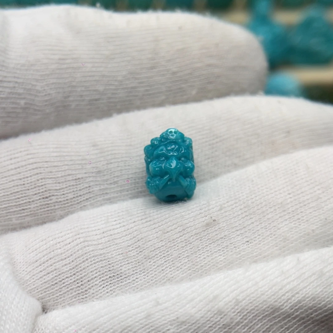 绿松石未镶嵌颈饰卡8-10.5-9