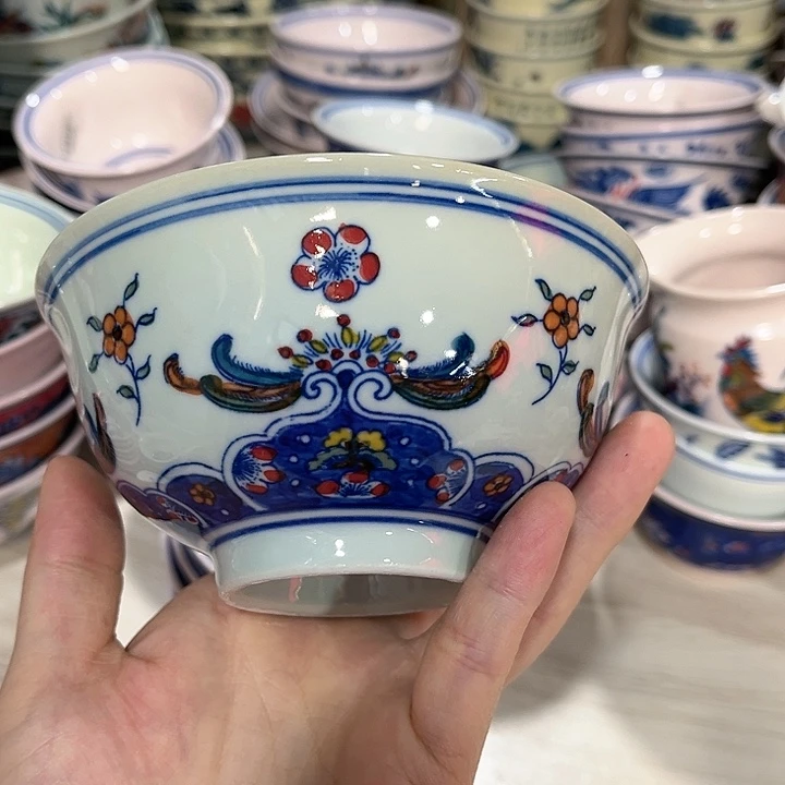 瓷片直径12.5厘米……绿