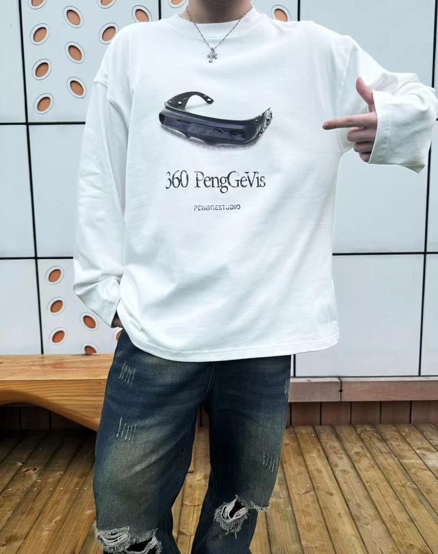 400克重磅OVERSIZE阔版原创小众设计宽松长袖秋冬纯棉卫衣