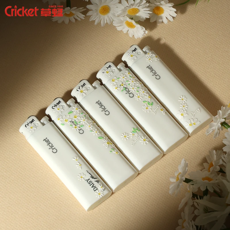 【小雏菊草蜢打火机】砂轮老式个性创意潮明送男女网红官方正品刻字