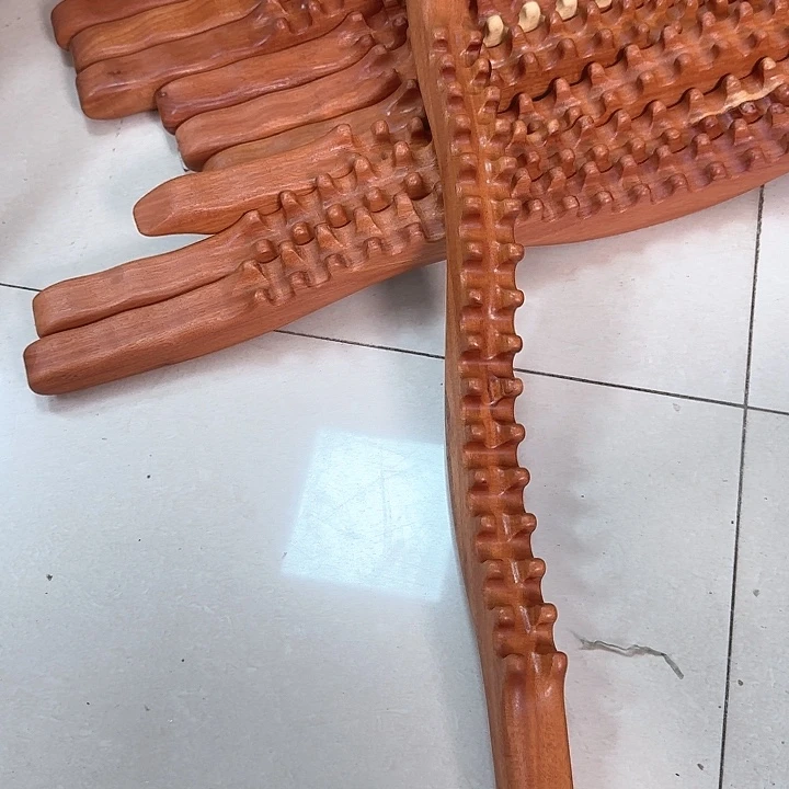 红檀香木58厘米放松工具瑕疵
