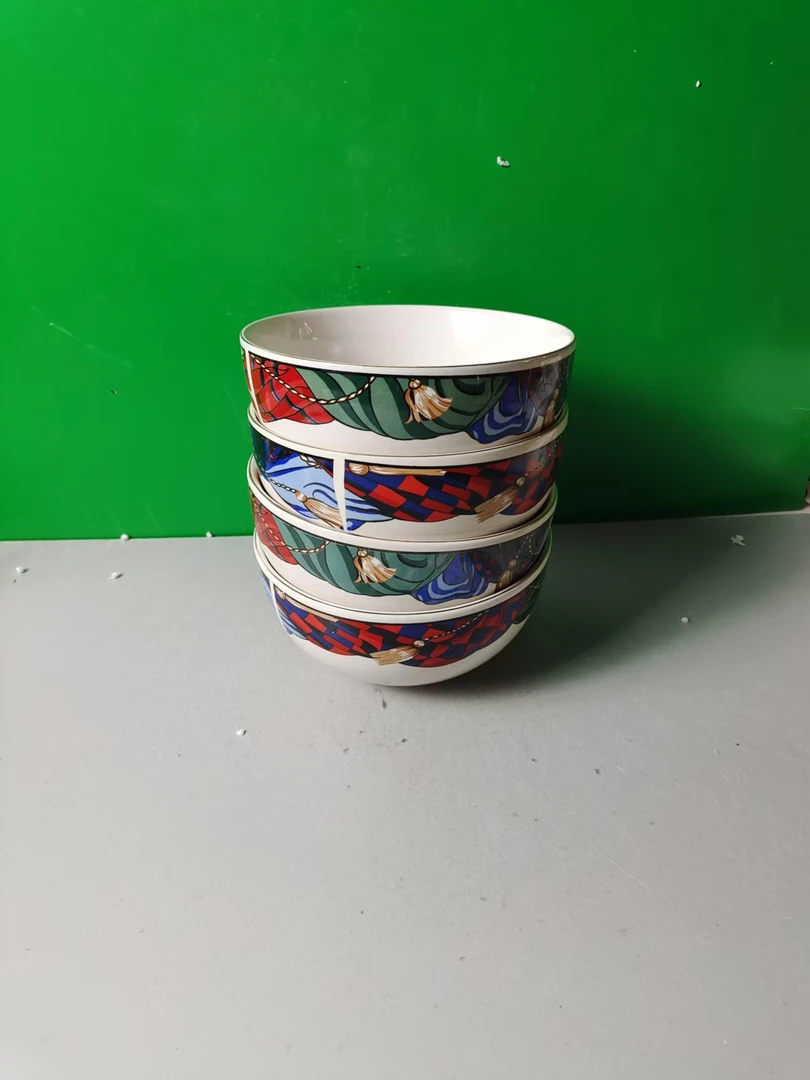 M562 碗4个（口径14，高7）陶瓷餐具 D3