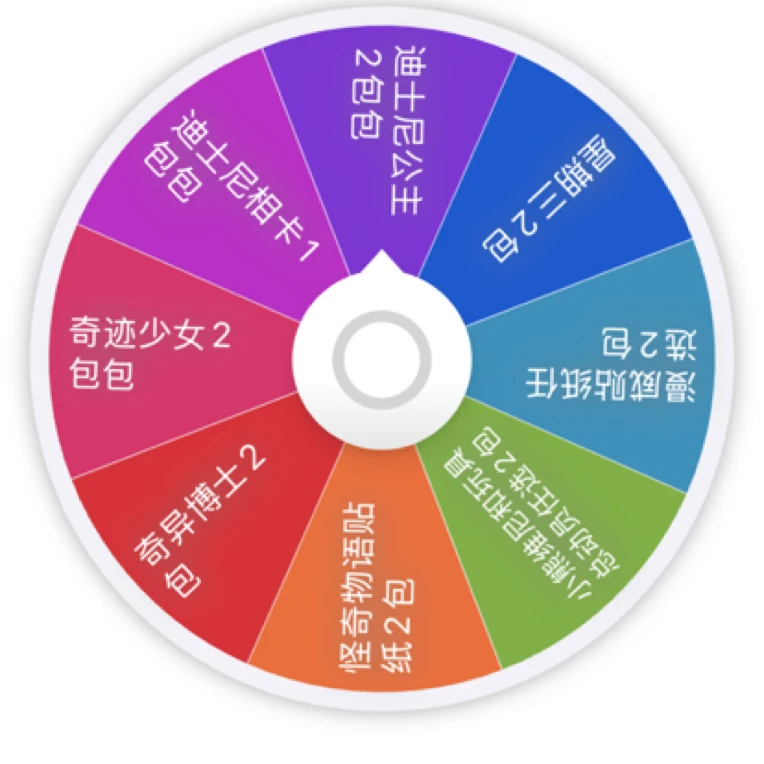 全是你爱的ip转盘新人福利