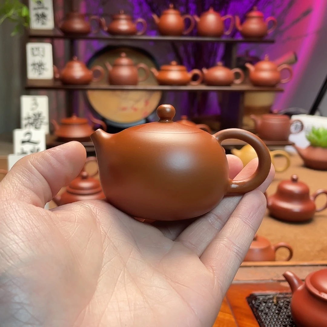紫砂茶壶杨*锋精工西施70cc