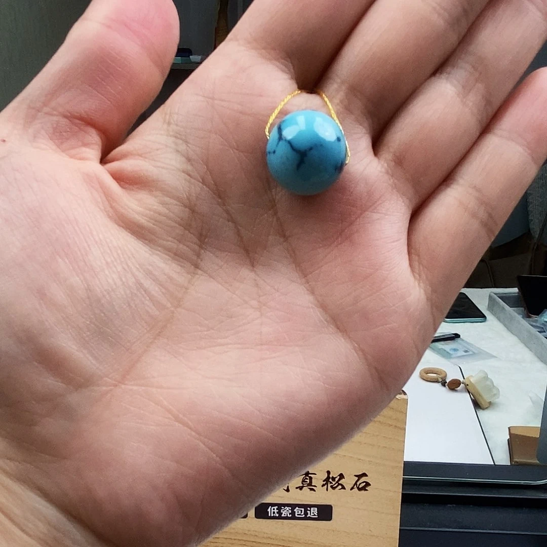 未镶嵌绿松石珠宝奇石