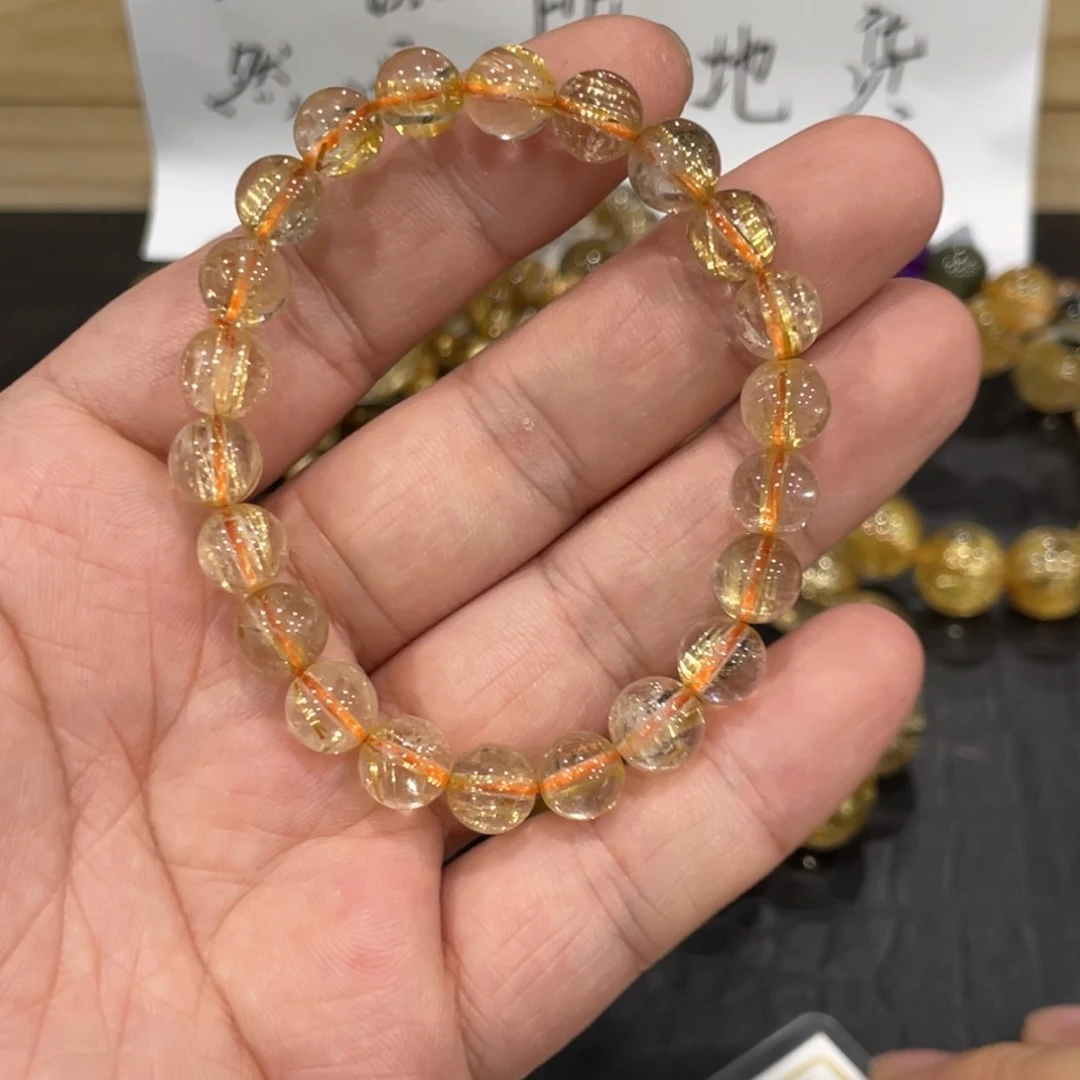 水晶手链未镶嵌c1203钛晶