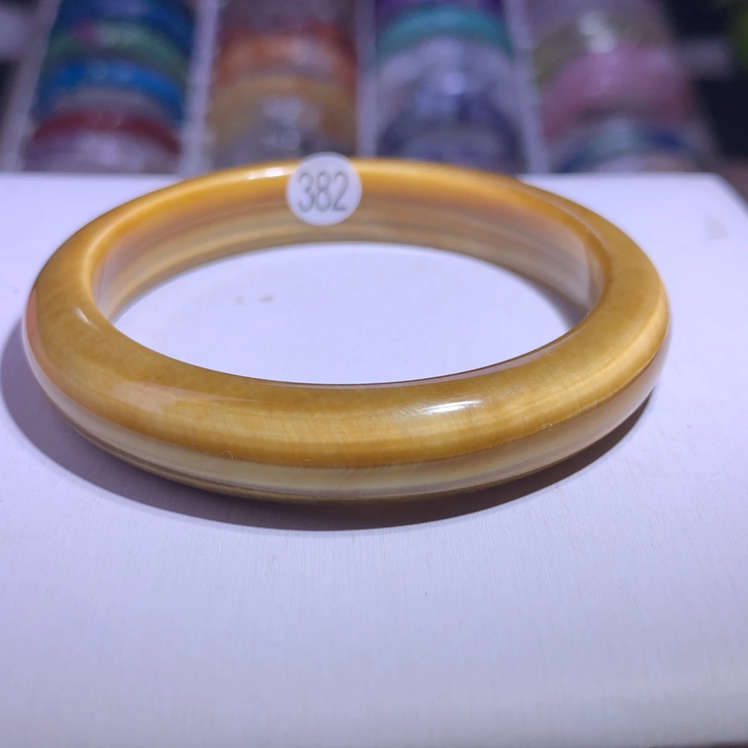 银S925镶嵌手镯水晶虎眼57.7圈382