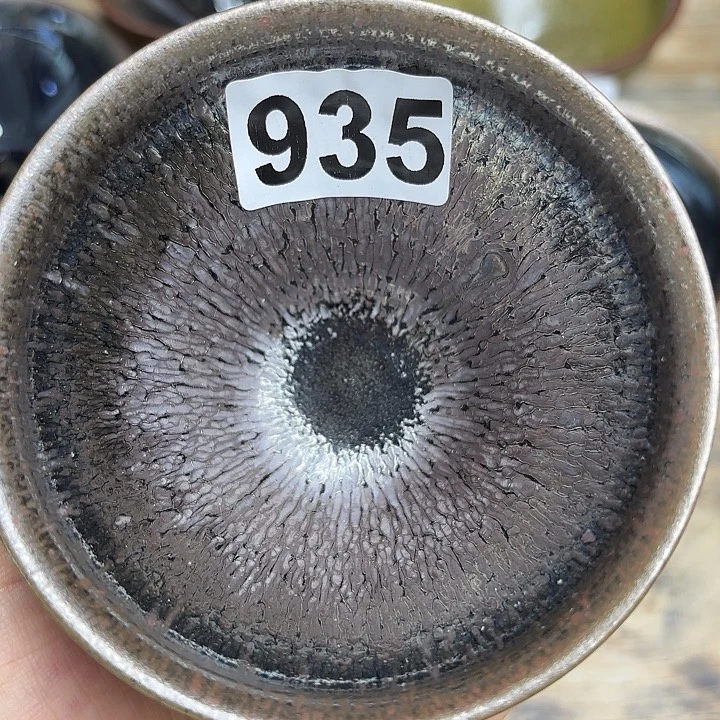 茶盏沐雨茶器柴烧主人杯