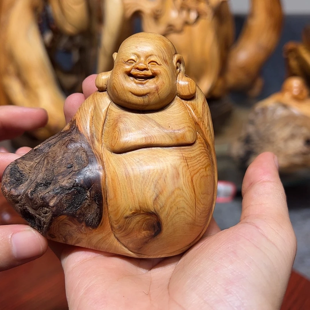 柏木崖柏木手把件摆件