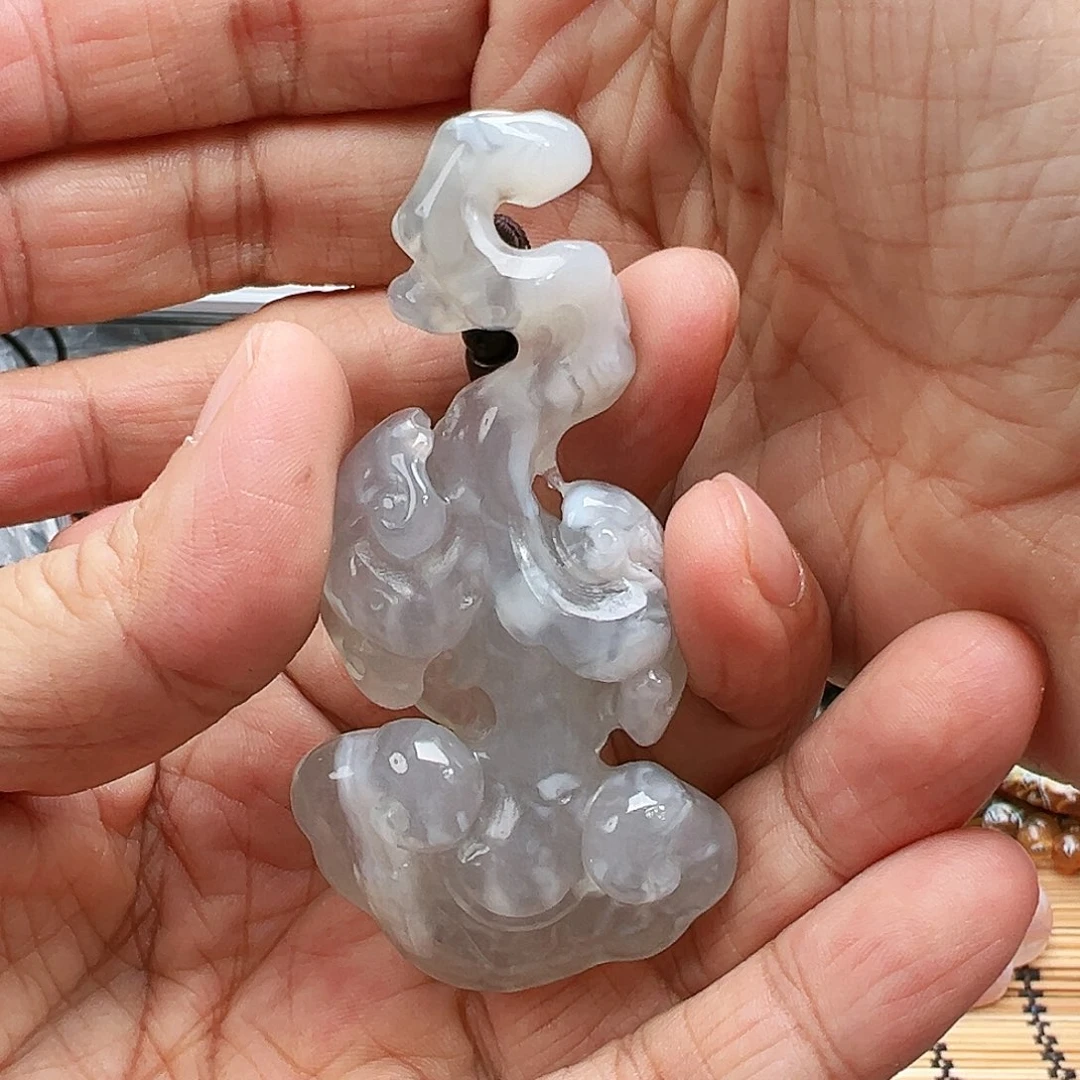 未镶嵌玛瑙/玉髓珠宝半成品