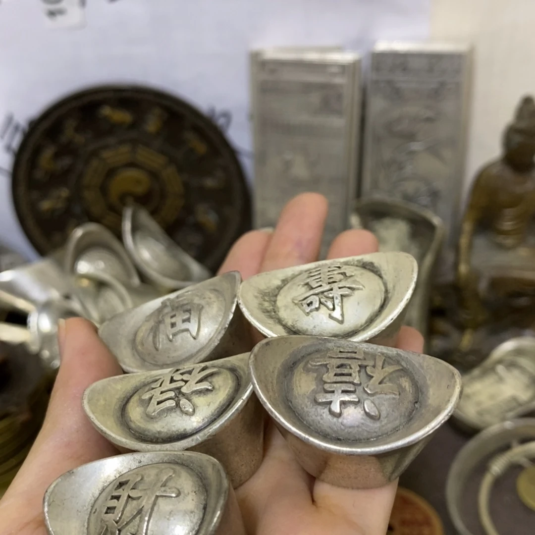 金属复古工艺品五福