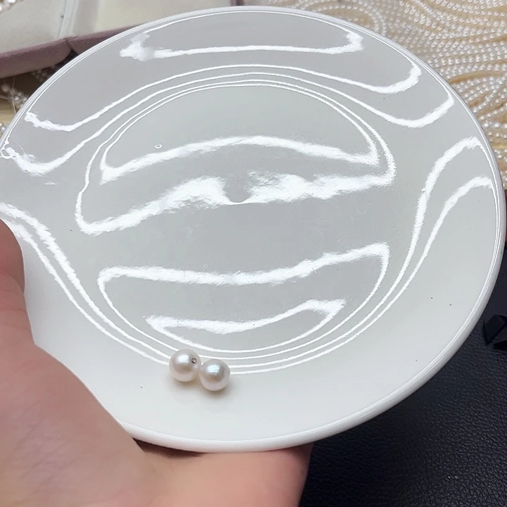 好***伴银S925镶嵌淡水珍珠天然珍珠项链37