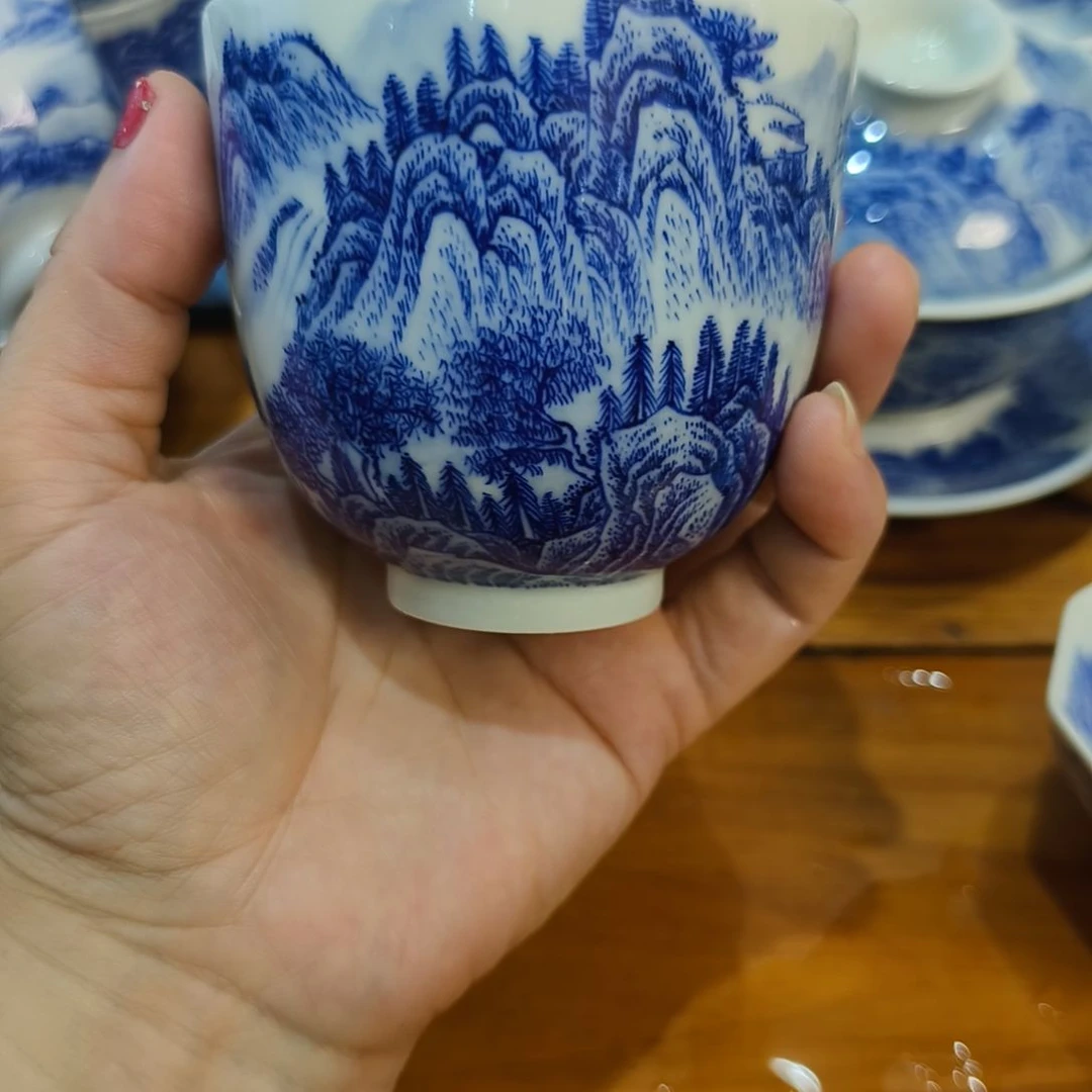 泉***夫全手工山水蚊香杯（福利品）