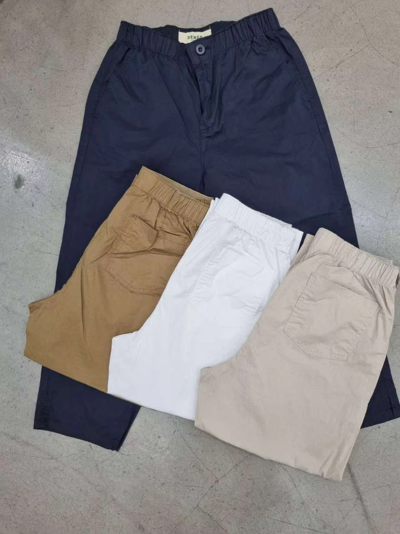 【奈野喜】韩国正品代购 /DE裤脚开口八分布裤【NO退NO换】