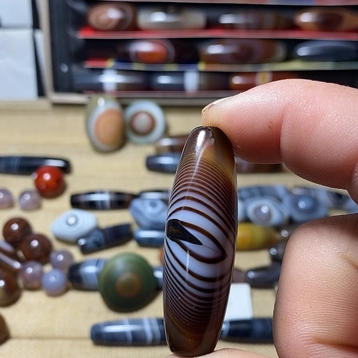 玛瑙/玉髓合金颈饰