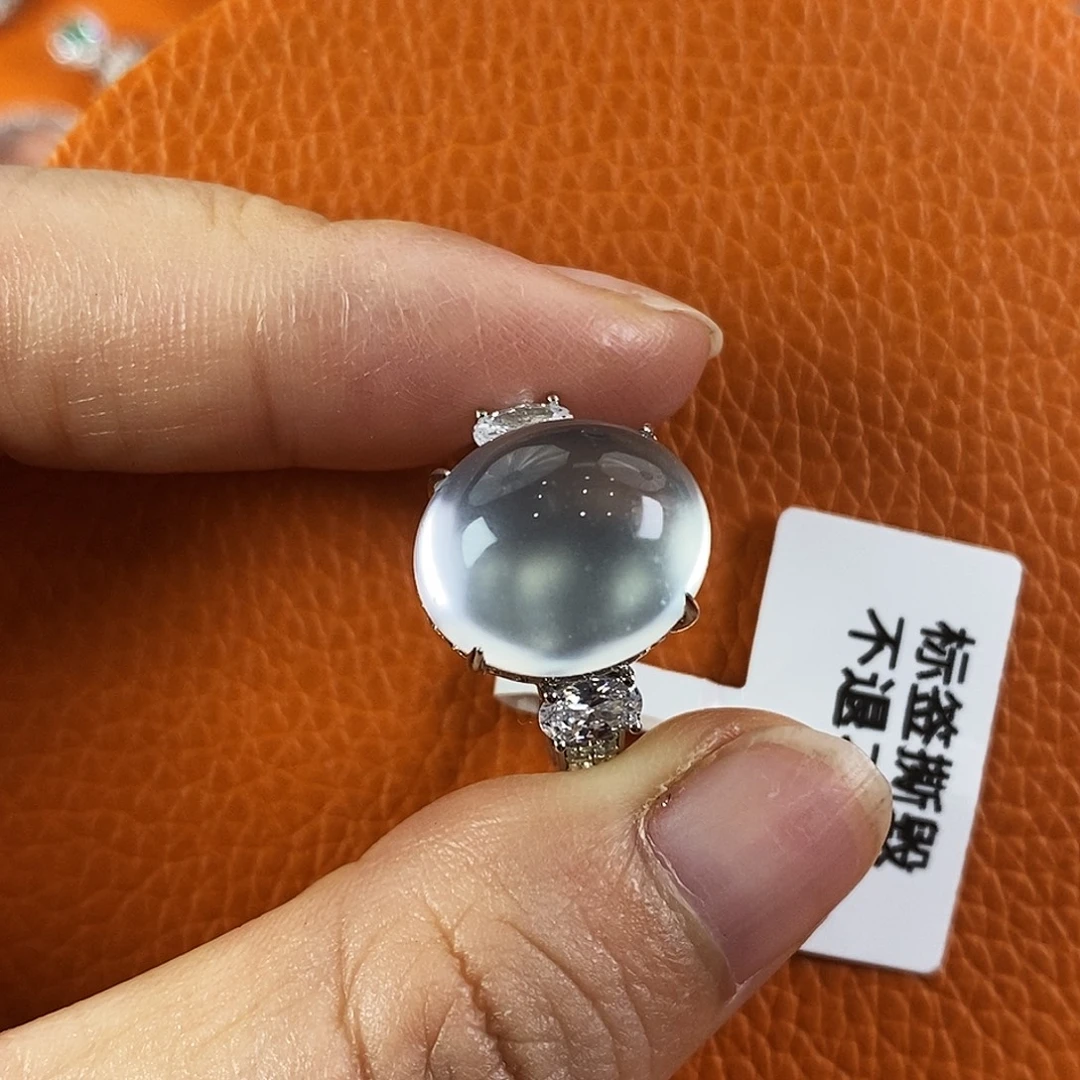 石英质玉银S925镀金镶嵌颈饰